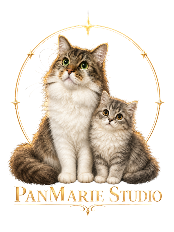PanMarie Studio logo (transparent, 800px)
